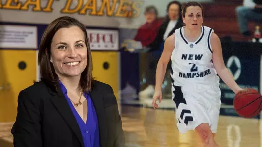 Former UNH standout Colleen Mullen is the new head women's basketball coach at Albany.