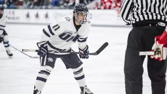Sophomore Jackson Pierson has six points through UNH's first three games.