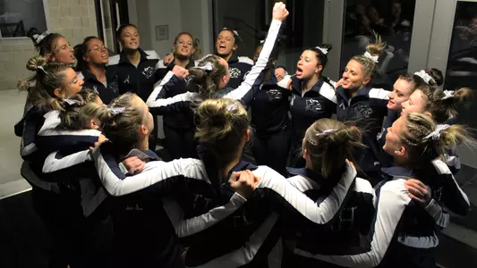 Gymnastics Team Senior Day