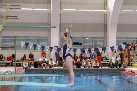 February, 16, 2019, Worcester, Massachusetts, United States:  during the America East Swimming Championships at WPI Sports and Recreation Center. Photo by © Brian Foley.