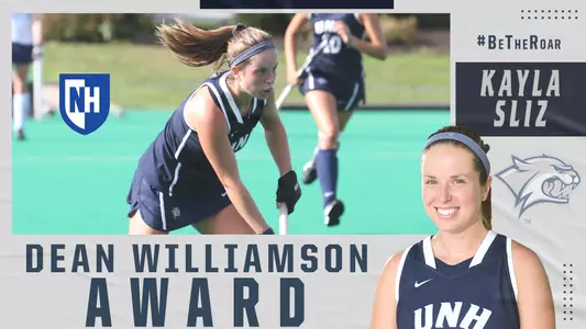 Kayla Sliz 2020 Dean Williamson Award