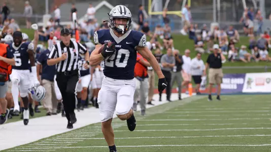 Dylan Laube is headed to the end zone for his 75-yard touchdown. (Rick Wilson photo)