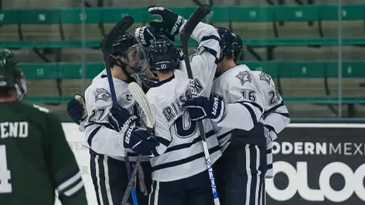 UNH vs Mercyhurst Celebration