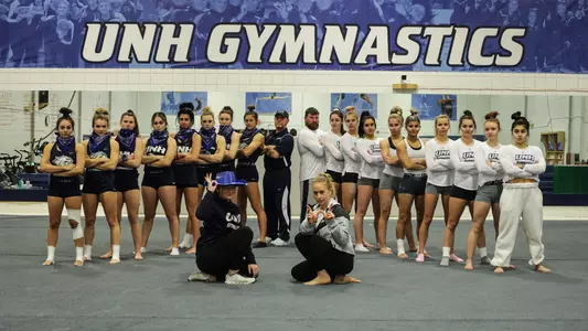 Blue-White Gymnastics