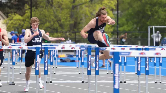 Monahan (mid) and Love_110m hurdles_AE outdoor champs 2021_1004