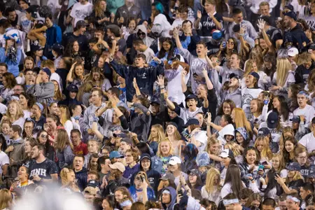 UNH Football Fan Shot