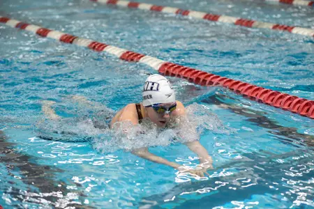 Feb. 12, 2022; Worcester, Massachusetts, USA;  during the 2022 America East Swimming Championship at the WPI Sports and Recreation Center. Photo by Brian Foley for Foley-Photography.com.
