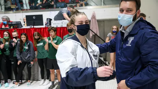 Emma Clarke 2022 America East Swimming