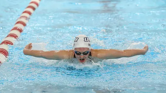 Madison Linstedt 2022 America East Swimming Championship