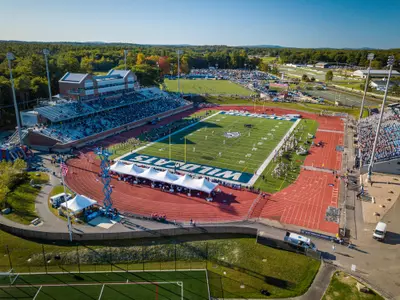 Wildcat Stadium Aerial Homecoming 2019