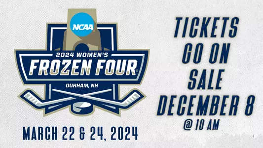 2024 Frozen Four Tickets on Sale Dec. 8