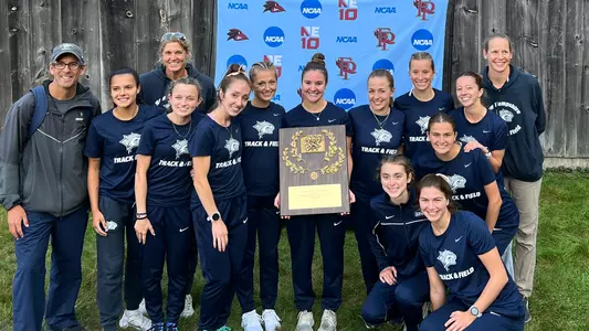 Women's Cross Country Celebration