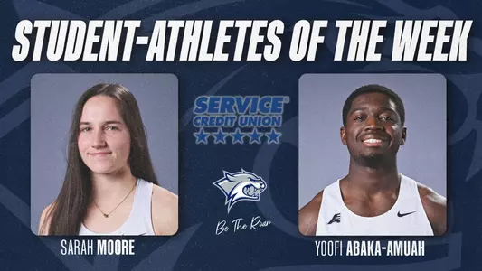 Service Credit Union Student Athlete of the Week: Sarah Moore and Yoofi Abaka-Amuah