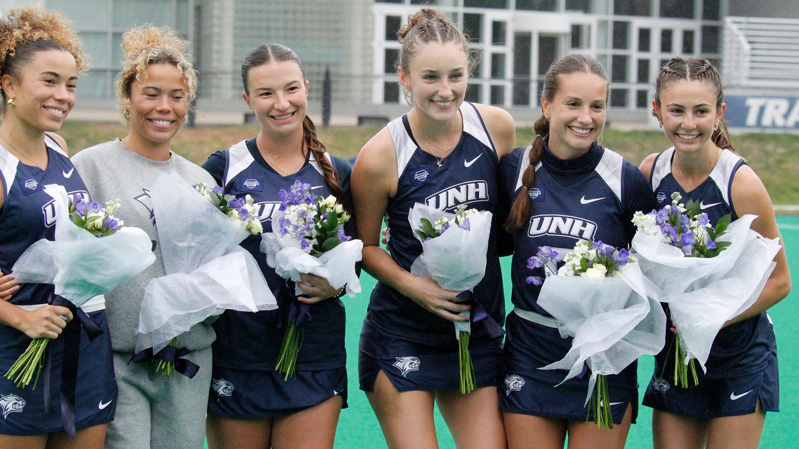 UNH Clinches Share of America East Title with 6-0 Win on Senior Day ...