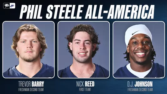 Phil Steele All-America Teams 2025_Trevor Barry_Nick Reed_DJ Johnson