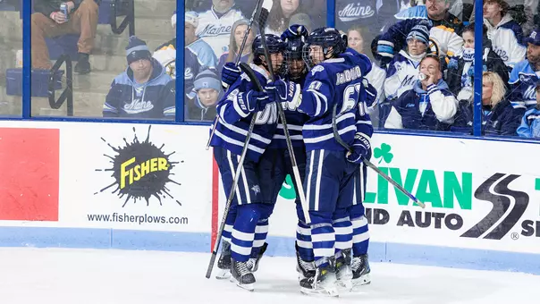 Men's Hockey Celebration vs. Maine