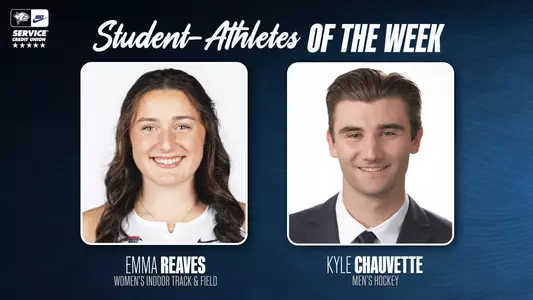 Student-Athletes of the Week_120825_Emma Reaves_Kyle Chauvette