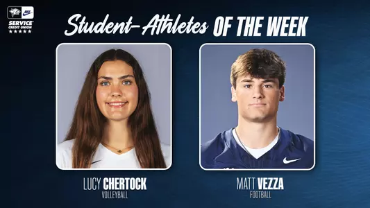 Student-Athletes of the Week_090325_Lucy Chertock_Matt Vezza