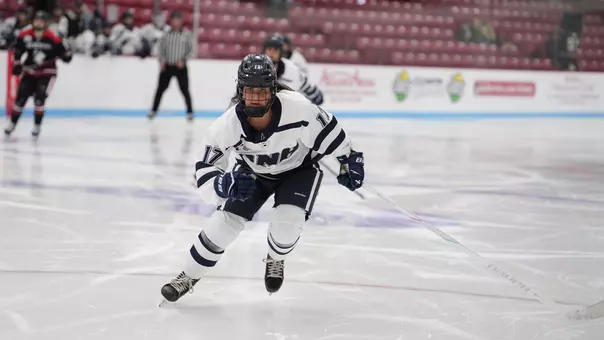 Addison Spitz skates to the puck.