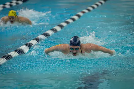 Grace Mahon races at the Oct. 17, 2026 meet vs Vermont