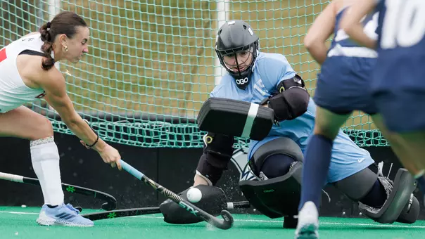 Kerigan Ross makes the save in the 2026 season