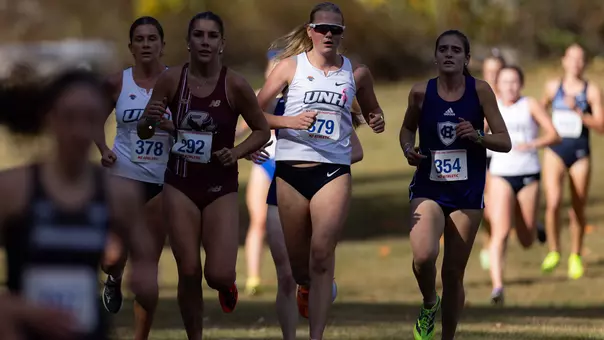 Lila Golomb and Mia Carbone at NEICAA Championships