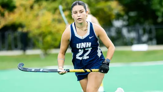 Julianna Casucci in action vs. Vermont (Oct. 2, 2026)
