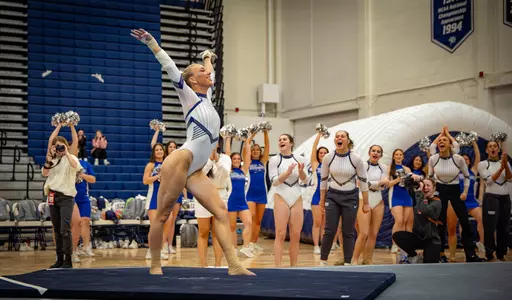 McMullen on floor exercise