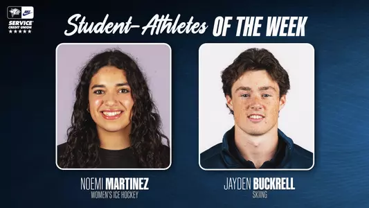Student-Athletes of the Week_02-03-26_Noemi Martinez_Jayden Buckrell