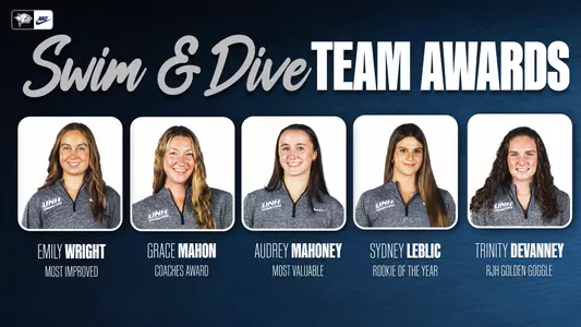 Swim & Dive Annual Team Award Recipients for 2025-26