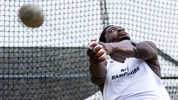 Yoofi Abaka-Amuah hammer throw at the 2025 America East championships