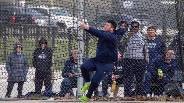 Liam McGovern hammer throw at UNH Wildcat Invitational_04-24-26