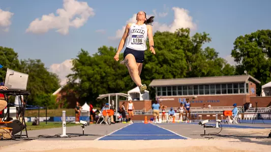 Sarah Moore placed 15th in the long jump at the NCAA East First Round on May 28, 2026.