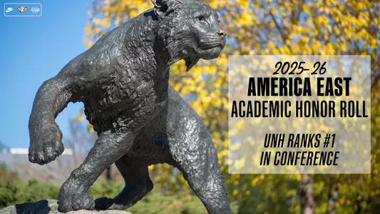 UNH led America East in the 2025-26 Academic Honor Roll
