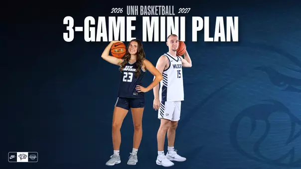 UNH basketball 3-game mini plan 2026-27