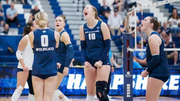 Rachel Grier celebrating
