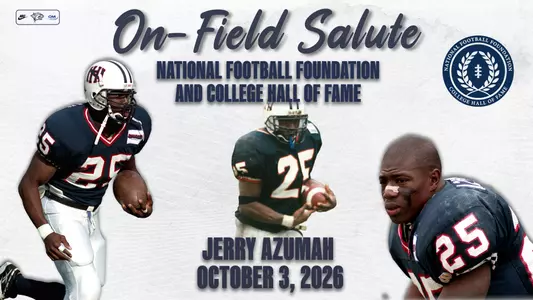 Jerry Azumah_HOF on-field salute