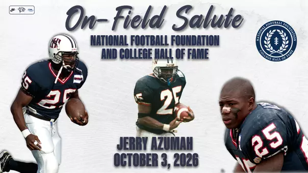 Jerry Azumah_HOF on-field salute