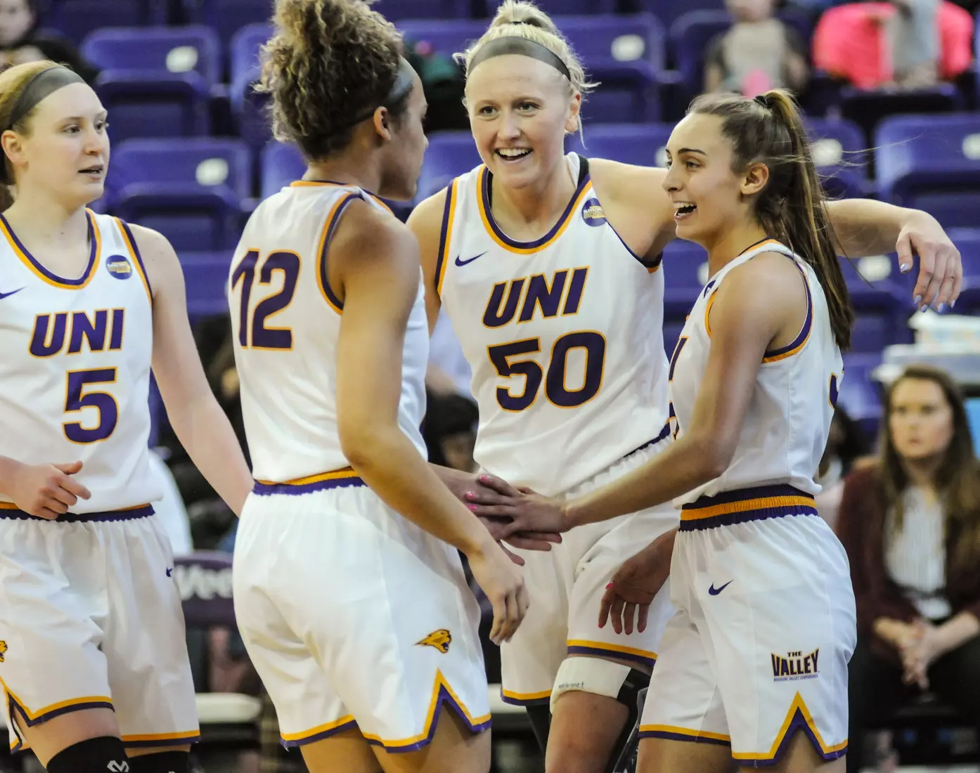 UNI Women's Basketball Tops Bradley.