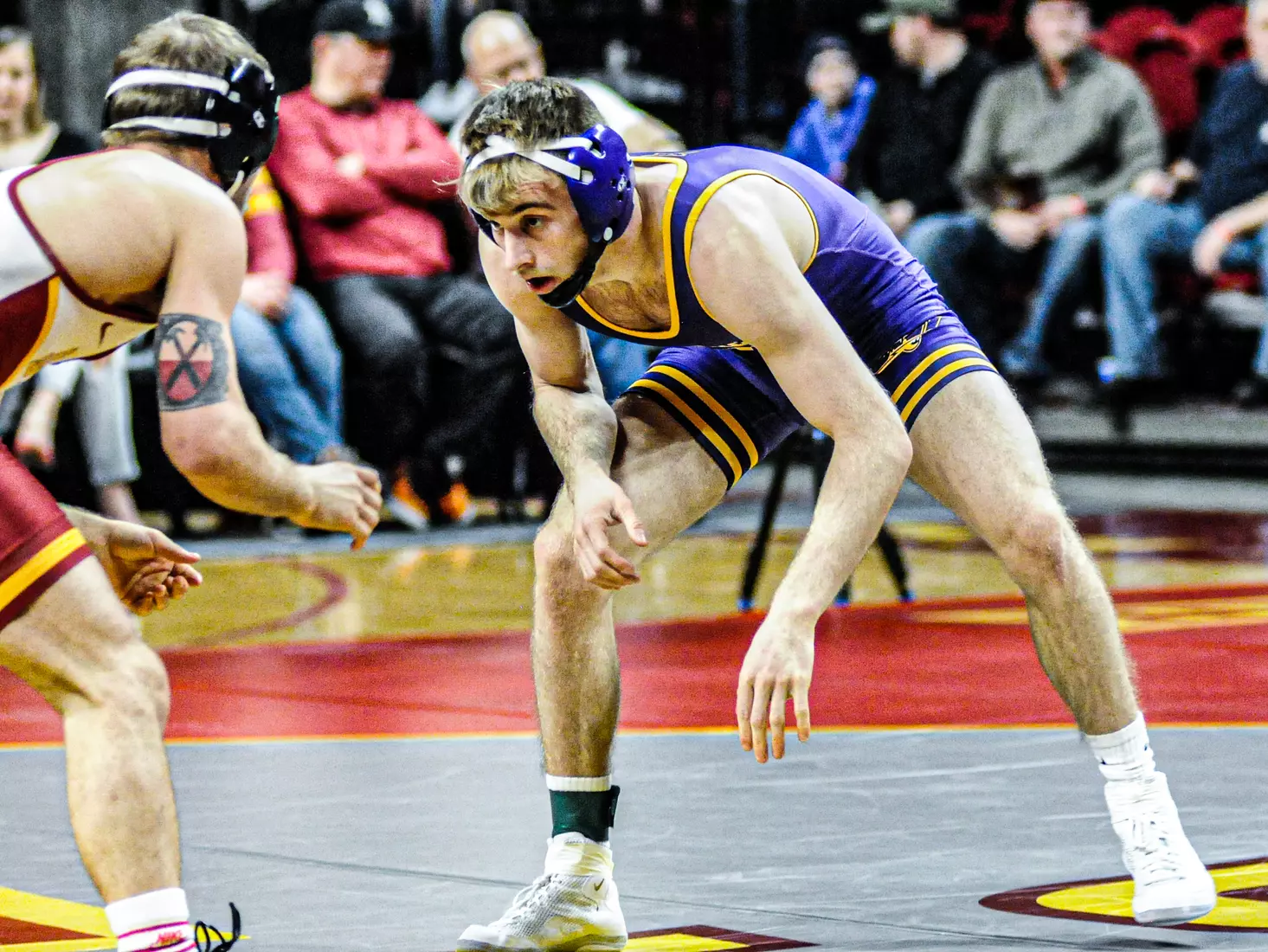 UNI Wrestling at Iowa State.