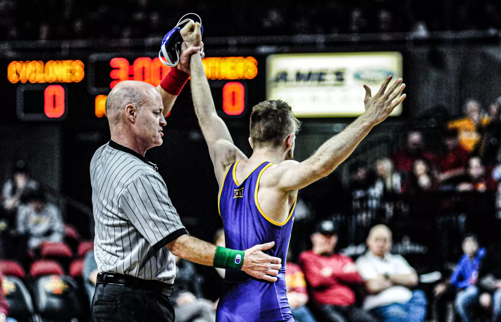 UNI Wrestling at Iowa State.