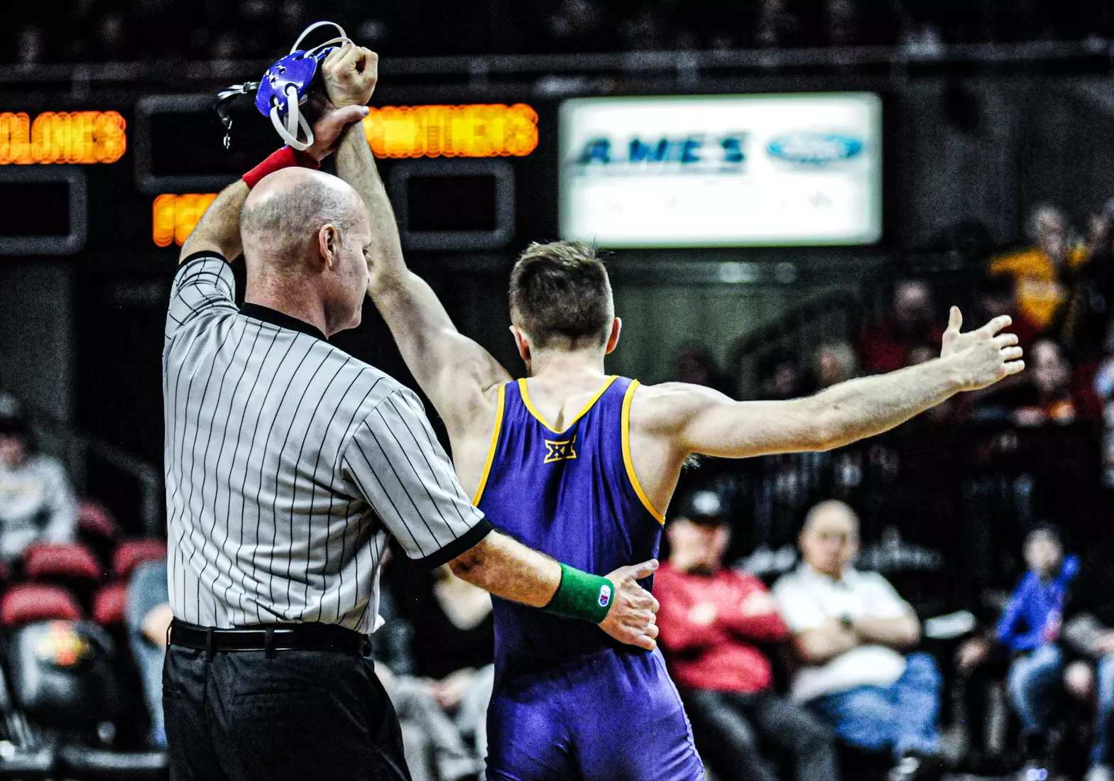 UNI Wrestling at Iowa State.