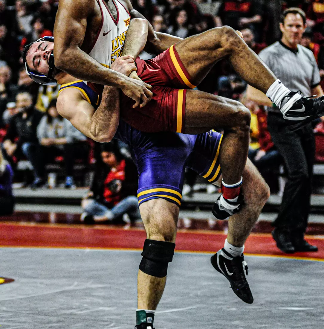 UNI Wrestling at Iowa State.