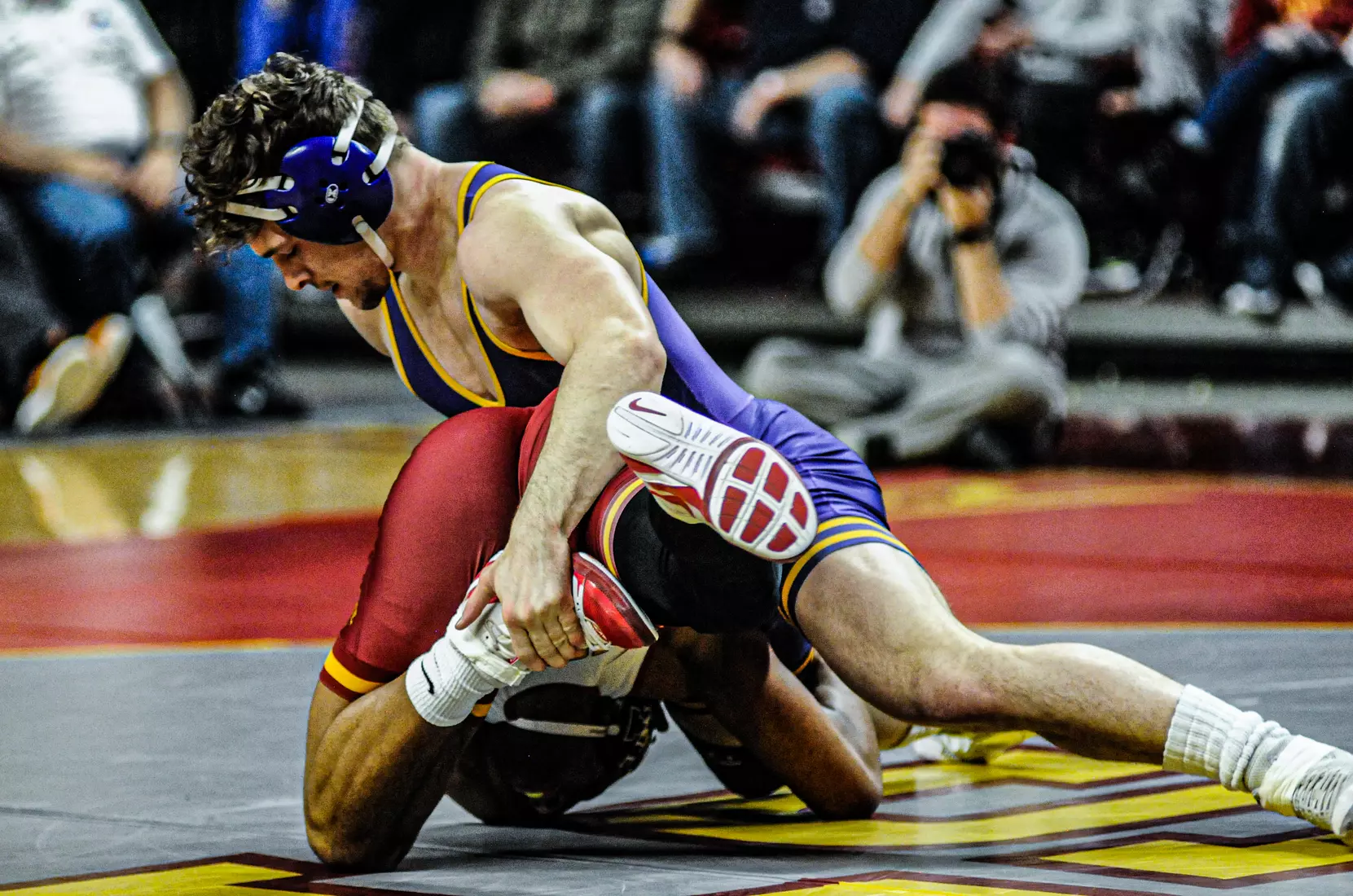 UNI Wrestling at Iowa State.