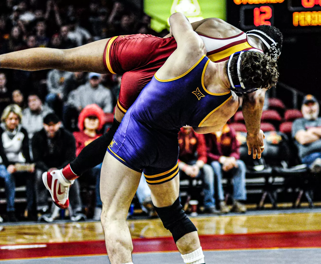 UNI Wrestling at Iowa State.