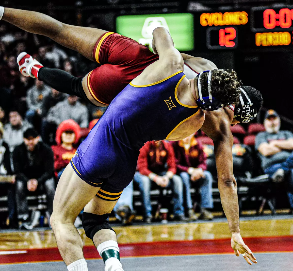 UNI Wrestling at Iowa State.