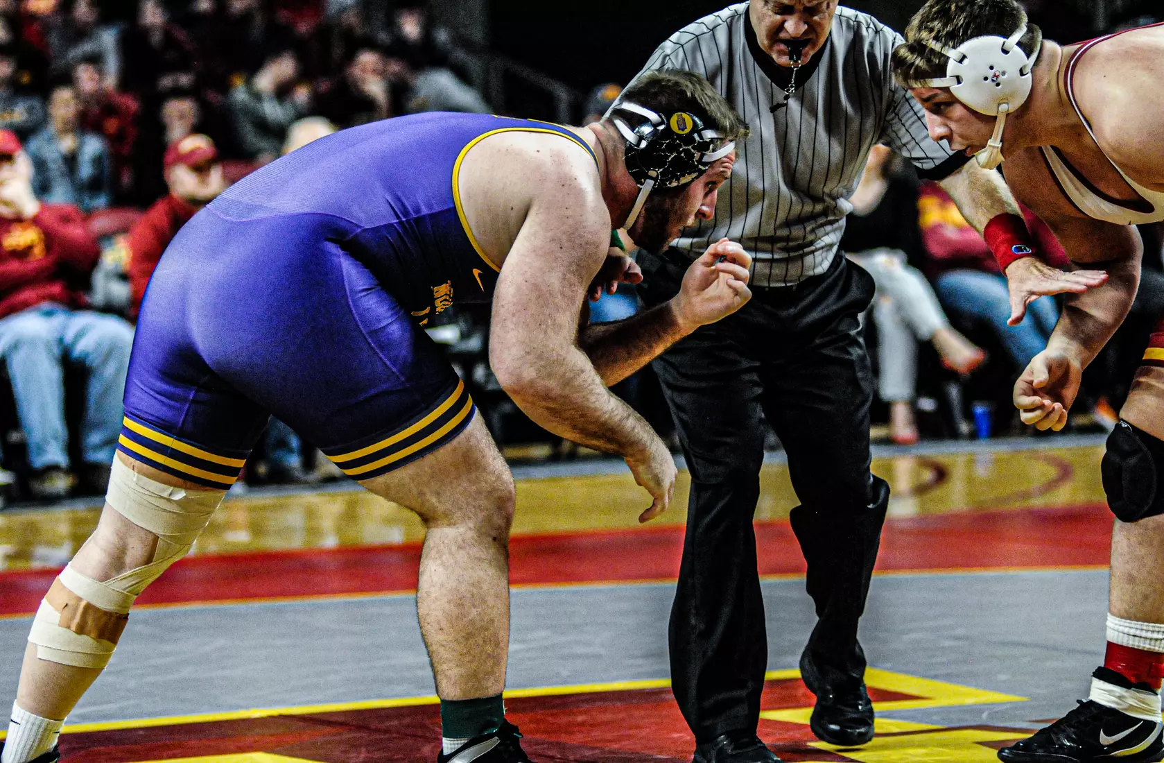 UNI Wrestling at Iowa State.