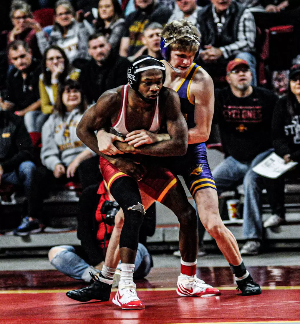 UNI Wrestling at Iowa State.