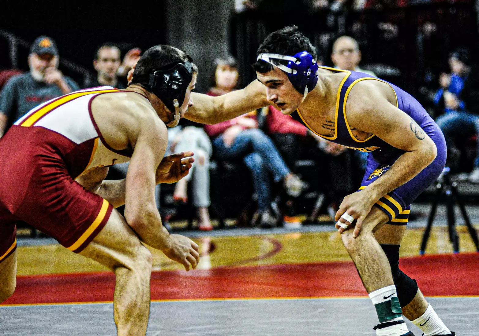 UNI Wrestling at Iowa State.