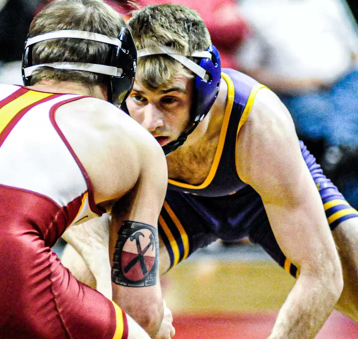 UNI Wrestling at Iowa State.